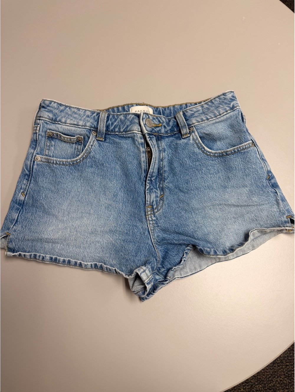 PacSun Ivy High Rise Festival Denim Shorts Size 28